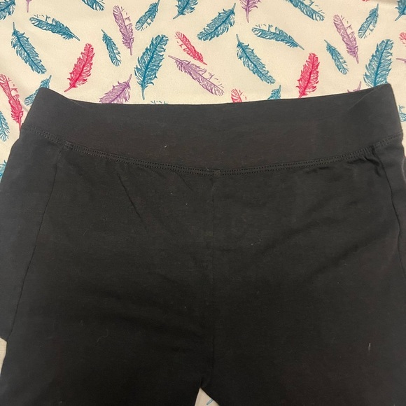 PUMA Kids Black and Gray Leggings - Picture 2 of 5
